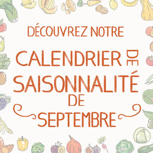 Fruits & légumes : le calendrier de saisonnalité de Septembre, selon Biocoop