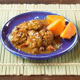Sauté de porc au curry et lait de coco Sauté de porc au curry et lait de coco