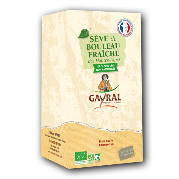 LA SEVE DE BOULEAU FRAICHE EST ENFIN ARRIVEE !!!!