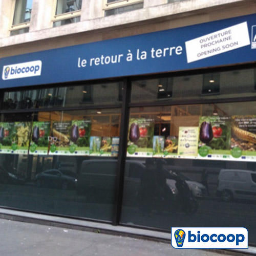 En juin, biocoop arrive aux champs élysées !