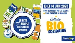 13 et 14 juin : Un don pour la solidarité alimentaire